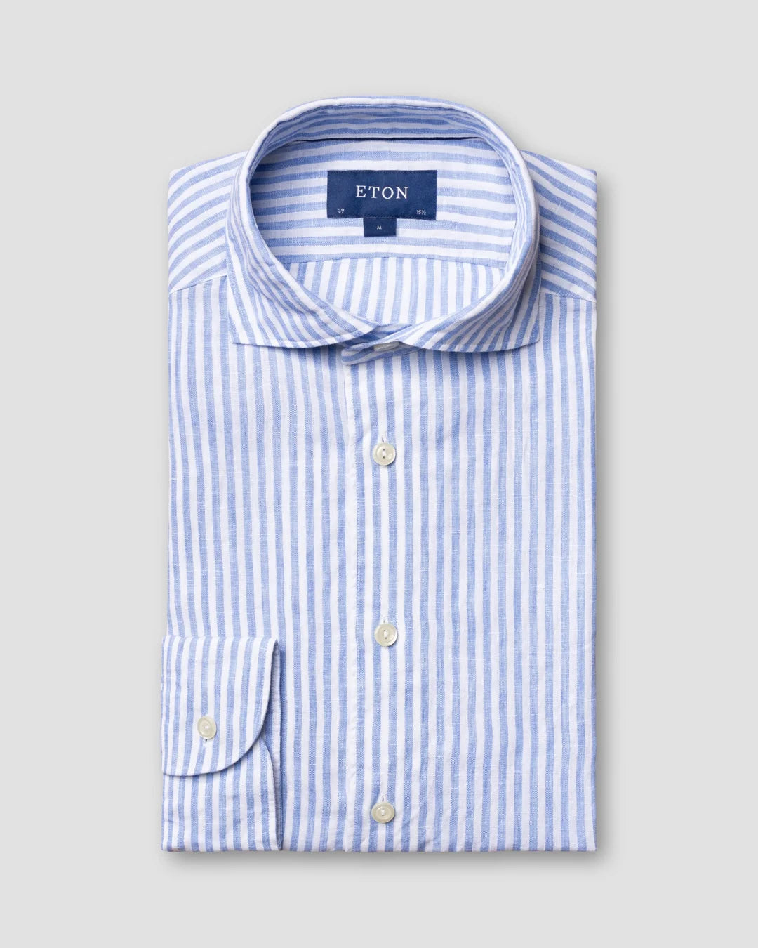 Striped Linen Shirt Eton