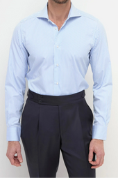 Light Striped Shirt Made In Italy