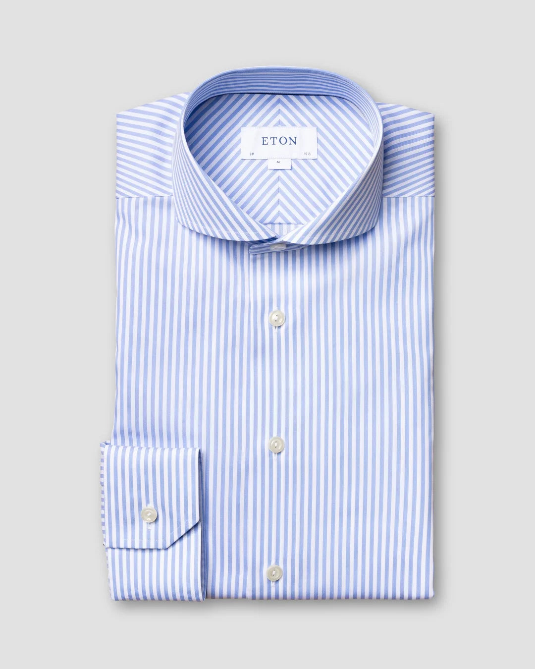 Light Superfine Satin Shirt Eton