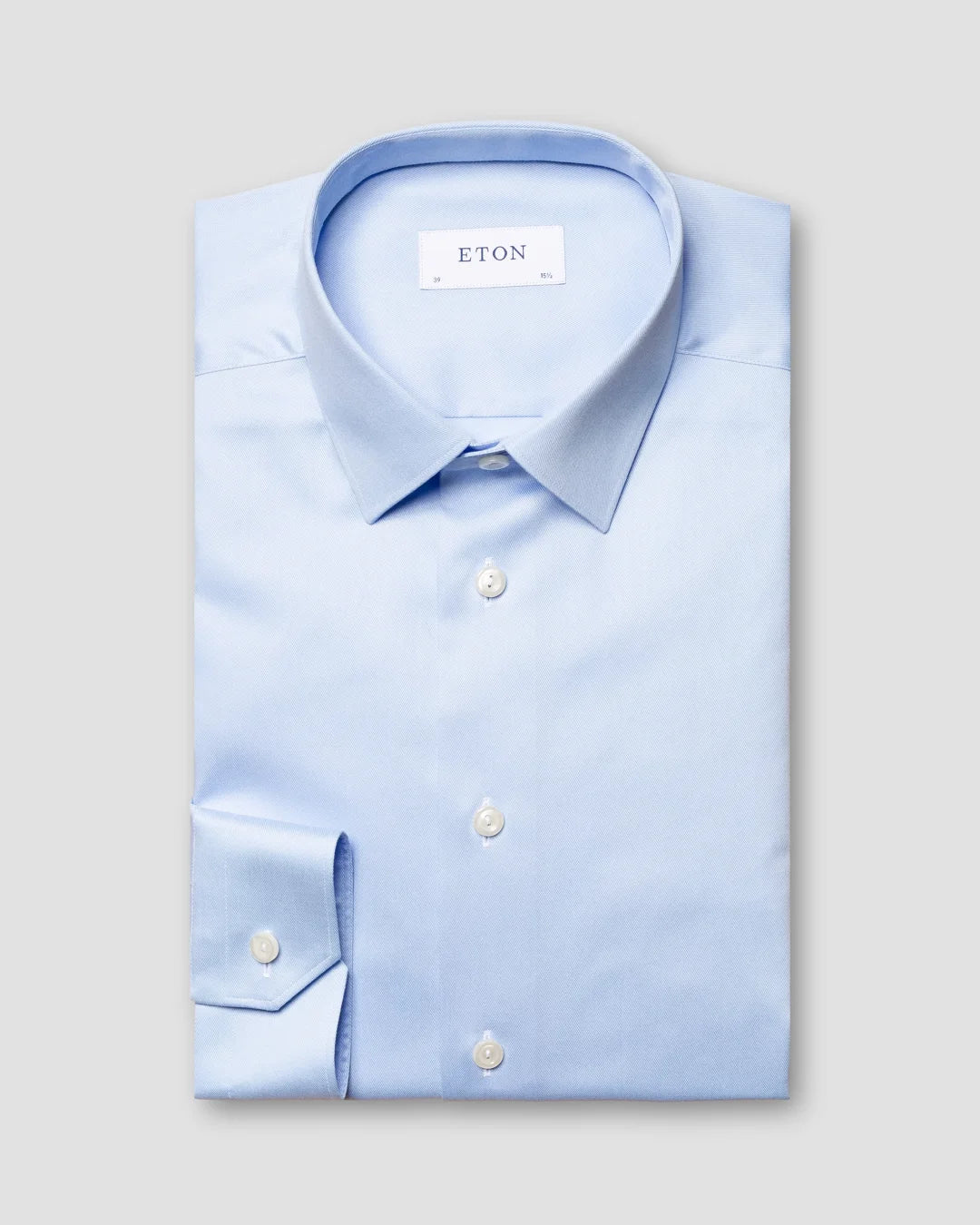 Light Twill Stretch Shirt Eton