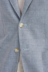 Light Wool And Linen Jacket Made In Italy