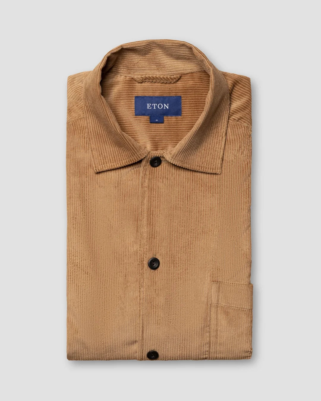 Light Brown Corduroy Overshirt Eton