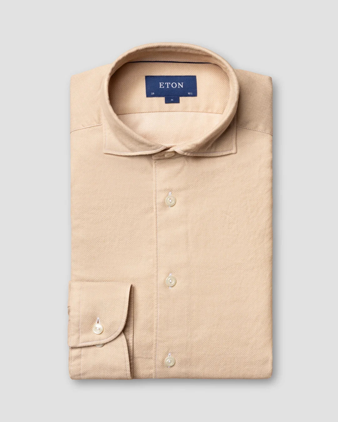 Print Cotton Silk Shirt Eton