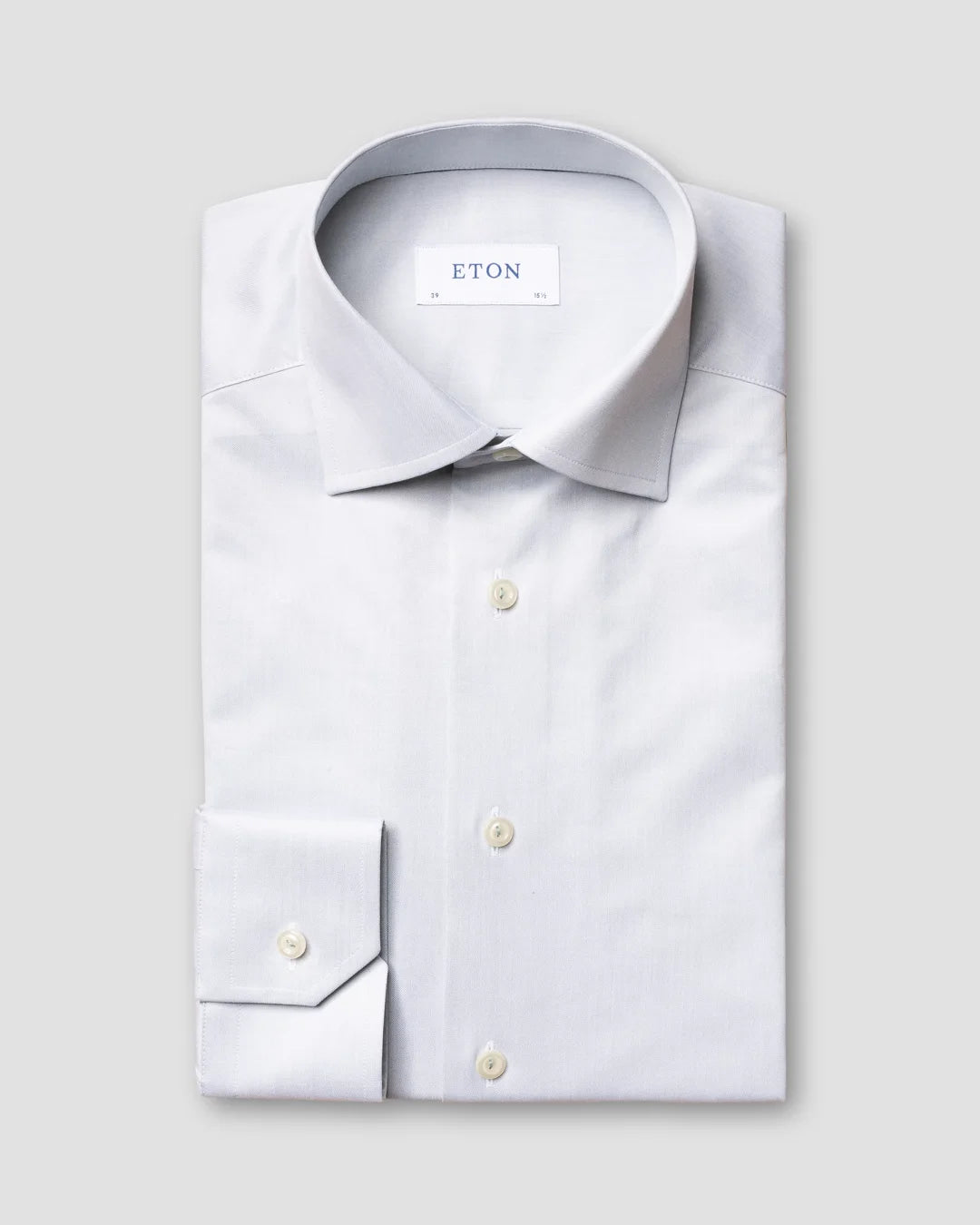 Green Signature Twill Shirt Eton