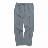Light Grey High Twist Trouser