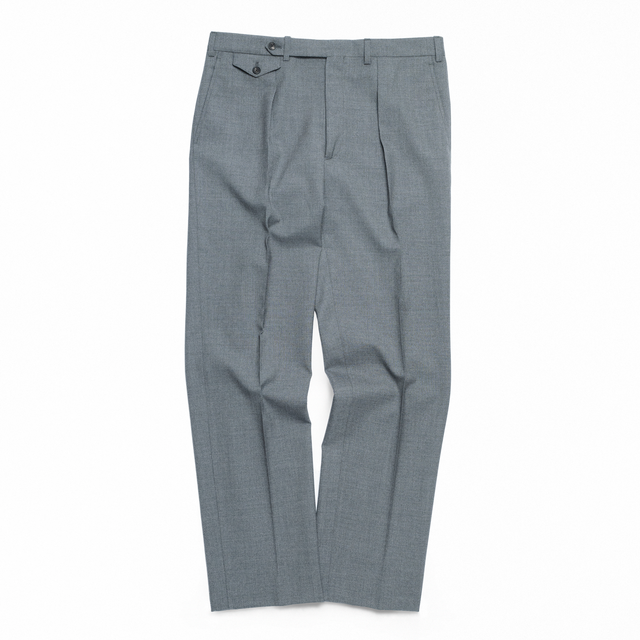 Light Grey High Twist Trouser