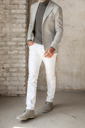Herringbone Jacket Made In Italy