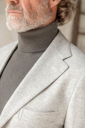 Herringbone Jacket Made In Italy