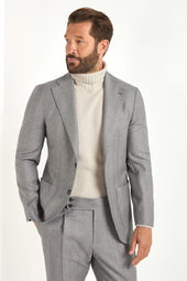 Herringbone Suit Made In Italy