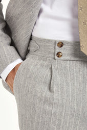 Striped Suit Made In Italy