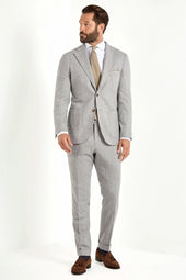 Striped Suit Made In Italy
