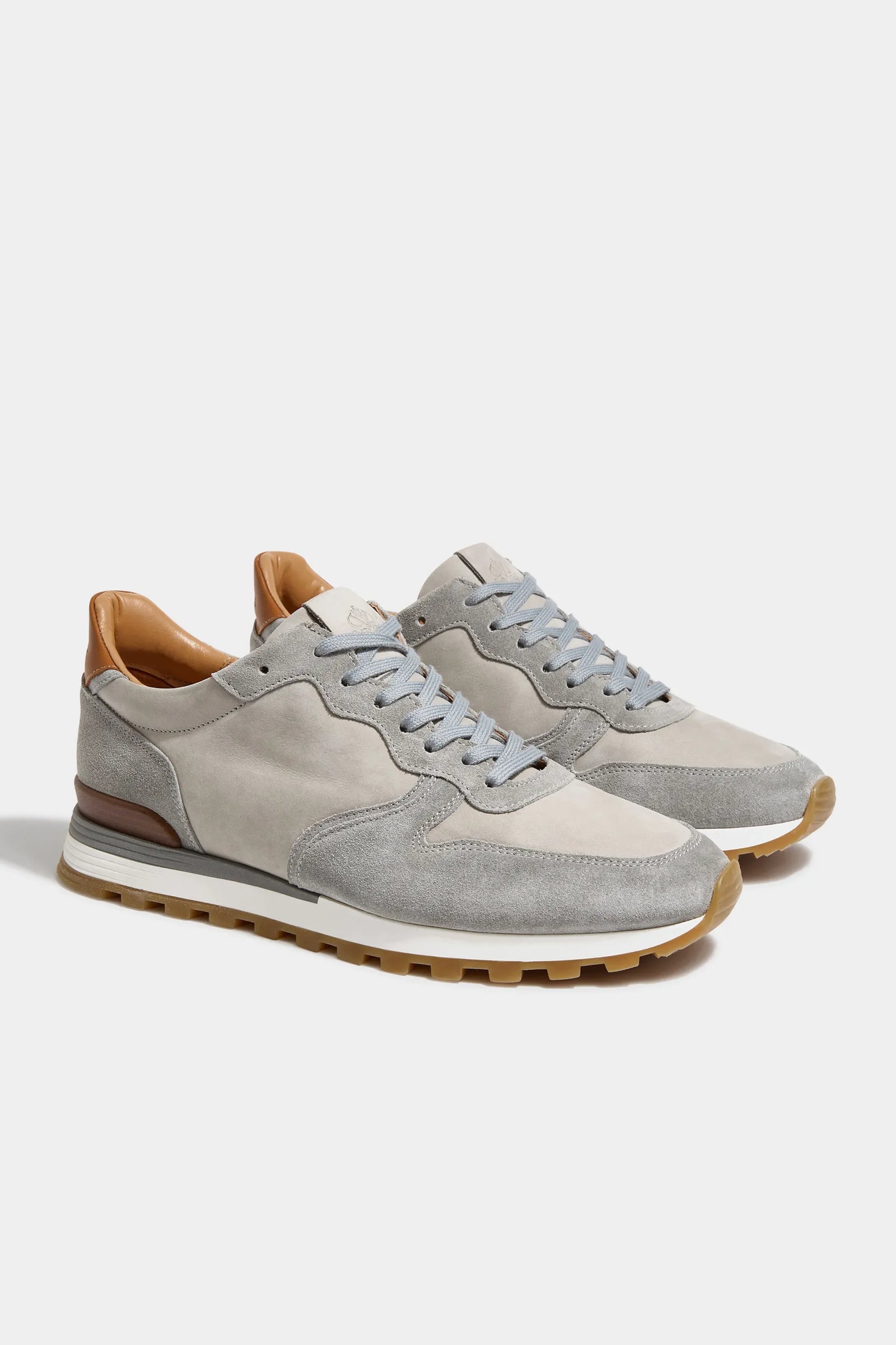 Nabuk And Suede Runners Made In Italy