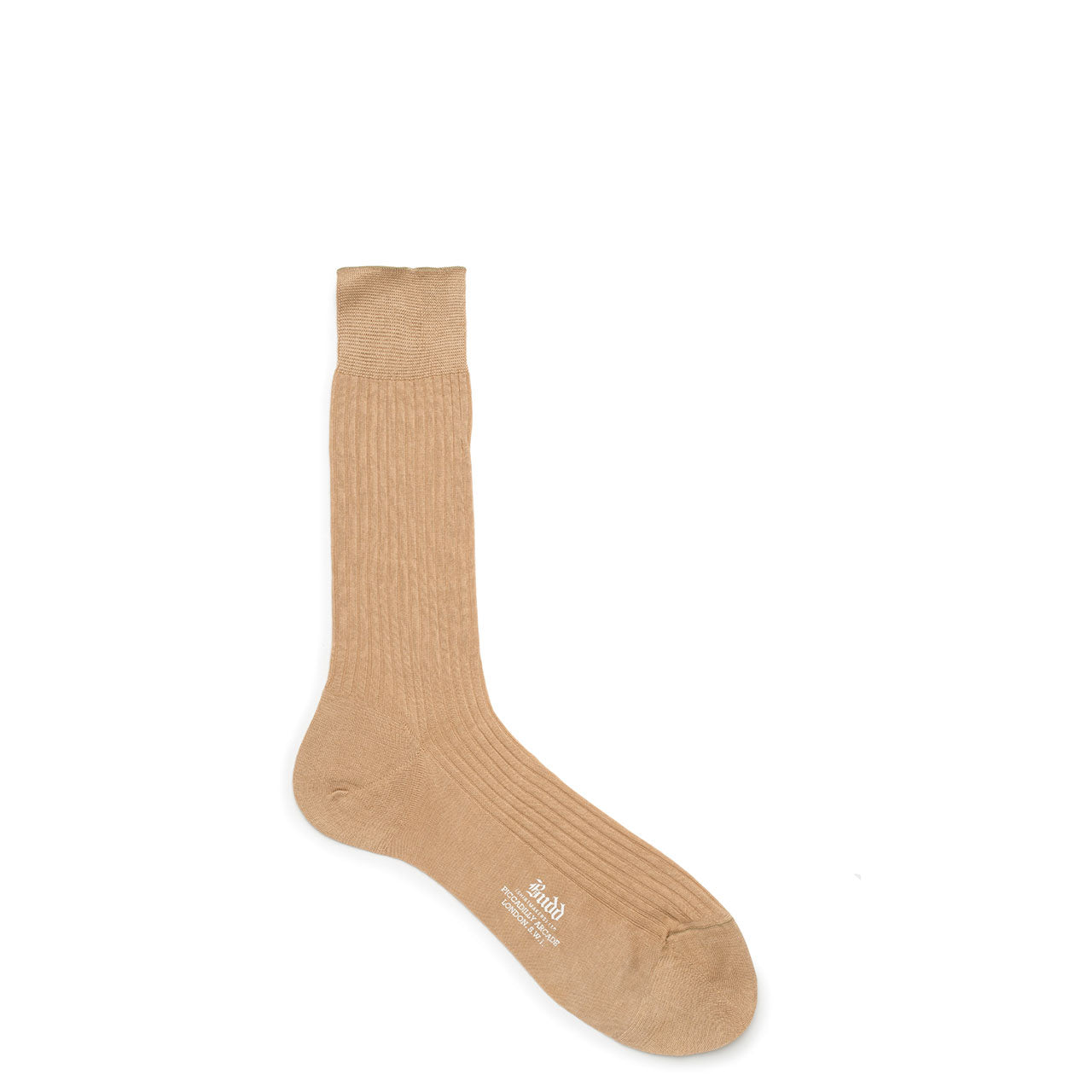 Plain Cotton Short Socks In Light