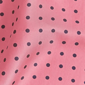 Light Navy Medium Spot Silk Pocket Square
