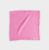 Light White Small Spot Silk Pocket Square