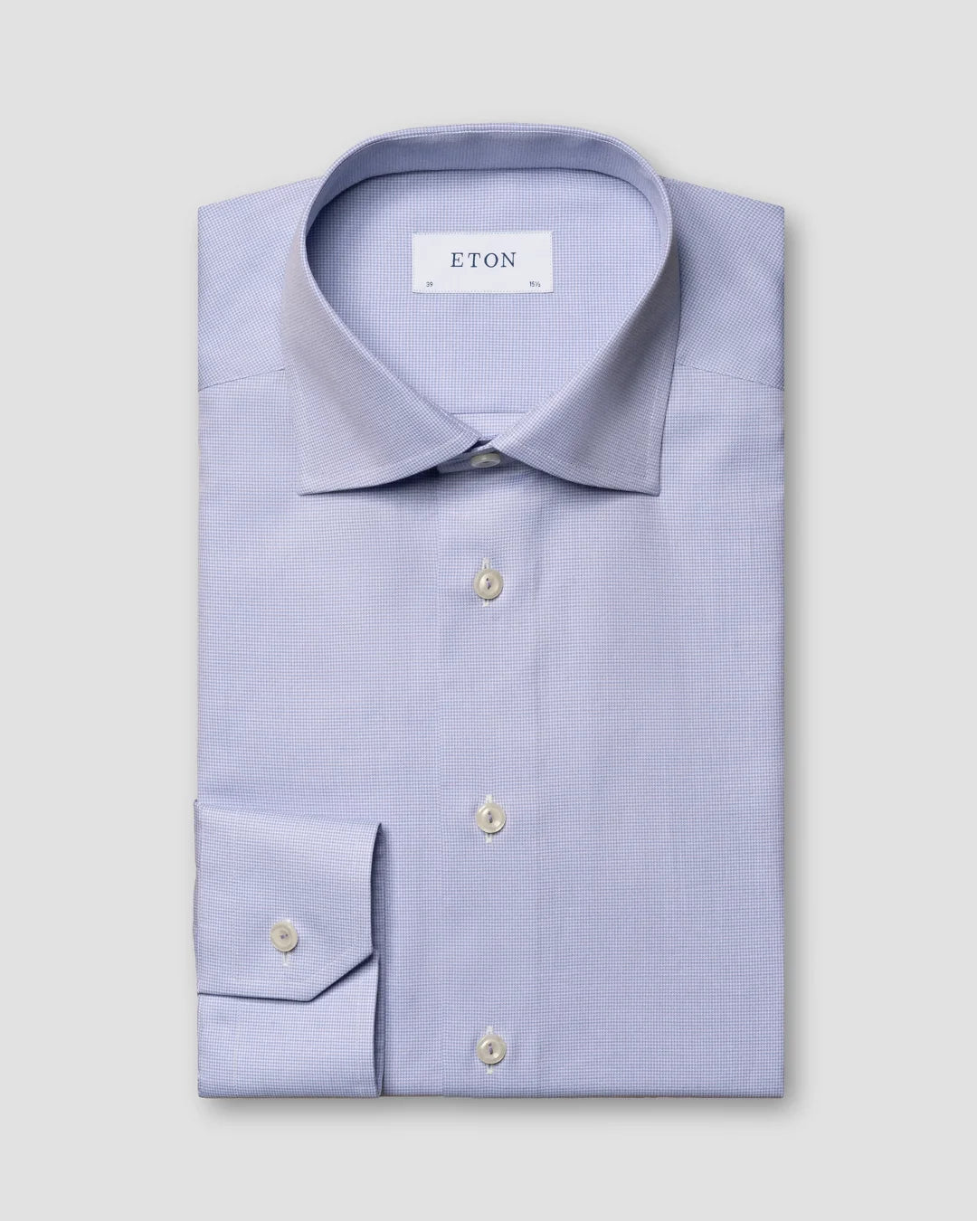 Light Purple Fine Twill Shirt Eton