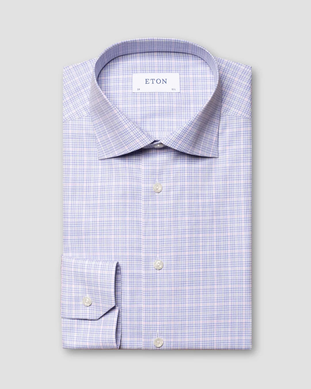 Light Checked Shirt Eton