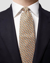 Patterned Silk Tie