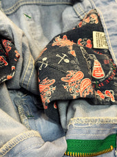 Japanese Light Jelt Work Uniform Denim