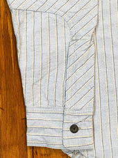 Japanese With Yellow White Stripe 100 Cotton Dustbowl Work Shirt
