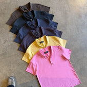 Los Feliz Crop Muscle Polo | Lightknit