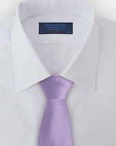 Lilac Herringbone Silk Tie