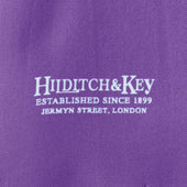 Lilac White Spot Silk Tubular Scarf