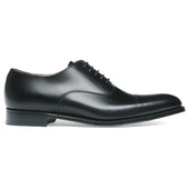 Lime R Classic Oxford in Black Calf Leather