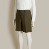 Tailored Linen Beach Shorts In