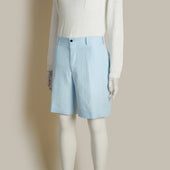 Tailored Linen Beach Shorts In