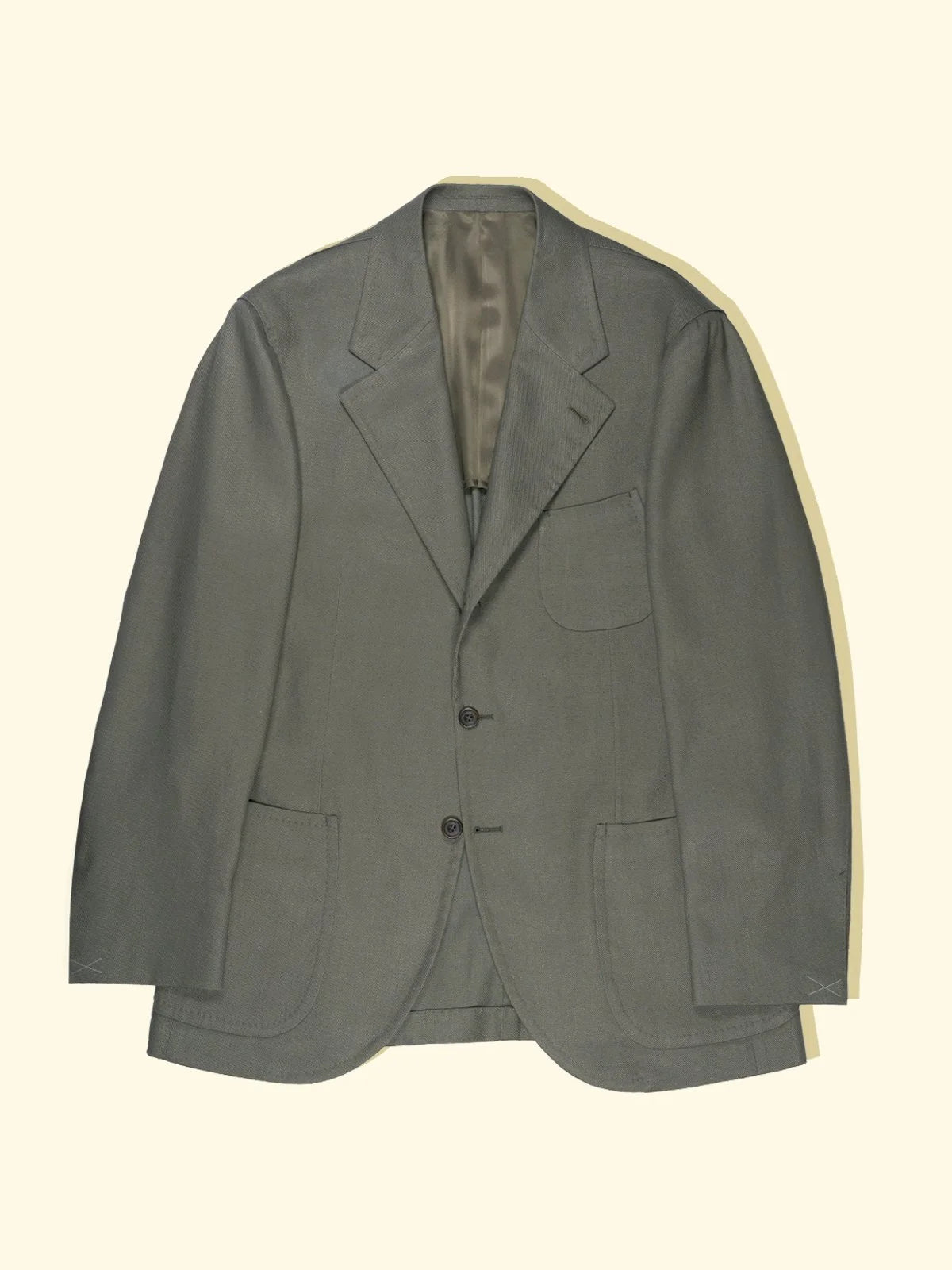 Linen Cotton Twill Suit Jacket The Anthology