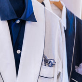 Linen Dressing Gown In