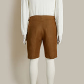 Irish Linen Gurkha Shorts In