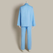 Linen Pyjamas In Lagoon