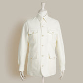 The Esquire Jacket By Nick Sullivan For Anderson & Sheppard In Cream