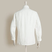 Linen Safari Overshirt In Off