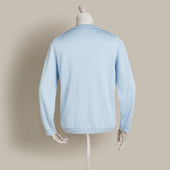 Linen Knitted Sweater In Light