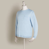Linen Knitted Sweater In Light