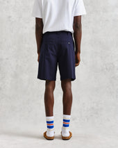 Linton Cotton Seersucker Pleated Shorts
