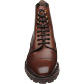 Loake Aquarius mens rubber-soled boots in cedar calf