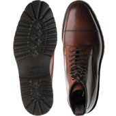 Loake Aquarius mens rubber-soled boots in cedar calf