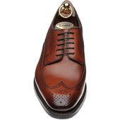 Loake Bale mens rubber-soled brogues in scotch calf