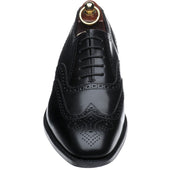 Loake Buckingham mens brogues in black calf