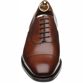 Loake Comanche mens rubber-soled Oxfords in cedar calf