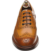 Loake Edward mens rubber-soled brogues in tan