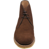 Loake Rivington mens Chukka boots in brown suede