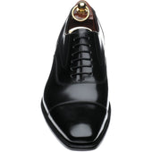 Loake Sharp mens Oxfords in black polished