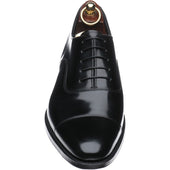 Loake Smith mens Oxfords in black polished