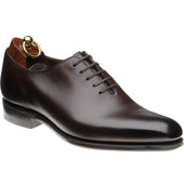 Loake Wholebury mens wholecuts in dark brown calf