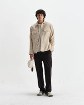 Lomond Natural Heavy Wool Overshirt